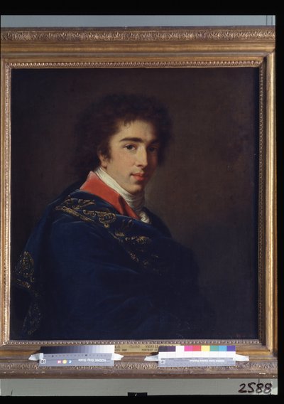 Portret van prins Ivan Baryatinsky, 1800 door Elisabeth Louise Vigee Lebrun